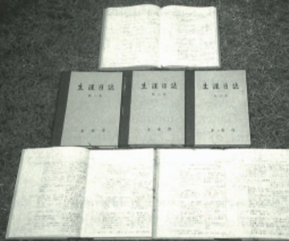 Professor Kim’s notebooks